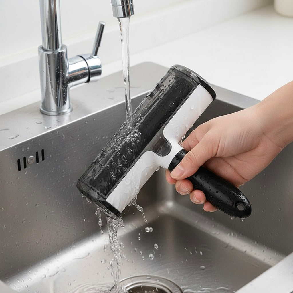Enlève les poils incrustés en 1 passage (sans aspirateur)